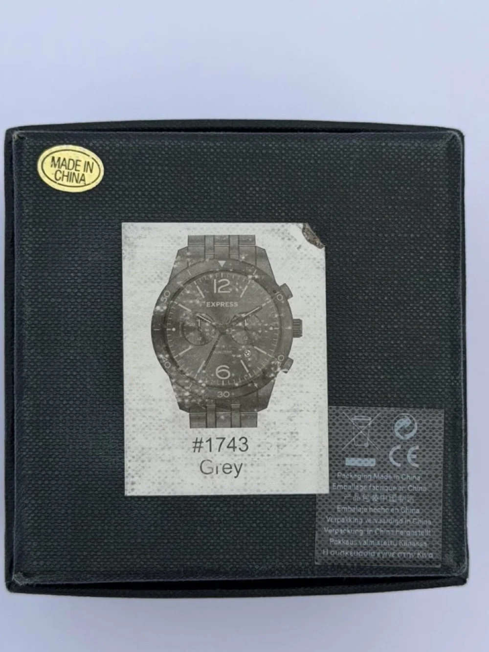 Express Black Men’s Watch